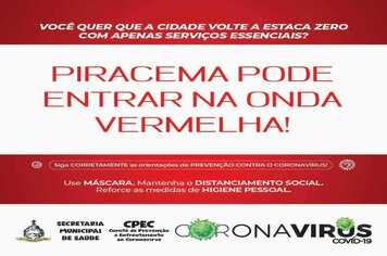 Foto - ORIENTAÇÕES DIVERSAS NO COMBATE AO COVID-19